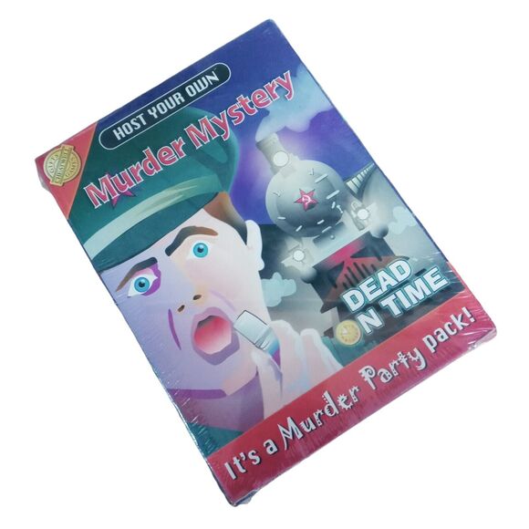 Dead on Time Murder Mystery Party Game Host Your Own Pack CD Invitations - Picture 12 of 13